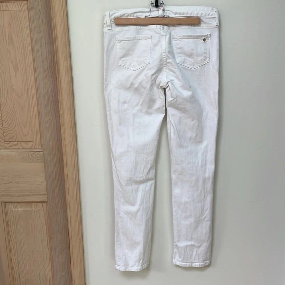 Kate Spade Play Hooky Jeans White Size 29